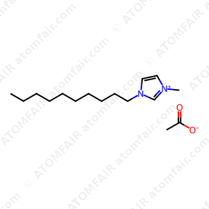 1-decyl-3-methylimidazolium acetate (CAS: 942590-75-2)
