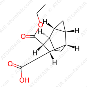 Tricyclo[3.2.2.02,4]non-8-ene-6,7-dicarboxylic acid, monoethyl ester, (1α,2β,4β,5α,6α,7α)- (9CI) (CAS: 84309-75-1)