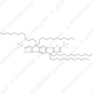 1,1′-(4,4,9,9-Tetradodecyl-4,9-dihydro-s-indaceno[1,2-b:5,6-b′]dithiophene-2,7-diyl)bis[1,1,1-trimethylstannane] (CAS: 1334054-39-5)