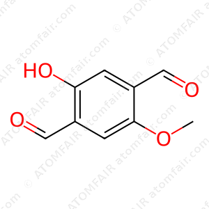 2-Hydroxy-5-methoxy-1,4-benzenedicarboxaldehyde (CAS: 189188-93-0)