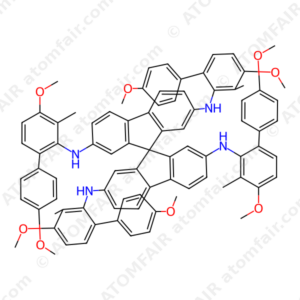 2,2',7,7'-Tetrakis(4,4'-dimethoxy-3-methyldiphenylamino)-9,9'- spirobifluorene (CAS: 1573202-31-9)