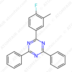 1,3,5-Triazine, 2-(4-fluoro-3-methylphenyl)-4,6-diphenyl (CAS: 2061376-85-8)