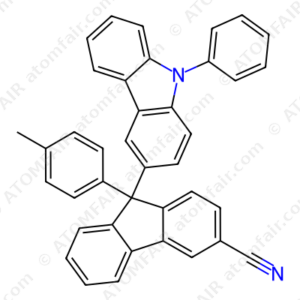 9-(9-Phenyl-9H-carbazol-3-yl)-9-p-tolyl-9H-fluorene-3- carbonitrile (CAS: 1448222-38-5)