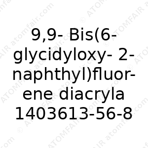9,9-Bis(6-glycidyloxy-2-naphthyl)fluorene diacrylate;A-BNFG (CAS: 1403613-56-8)
