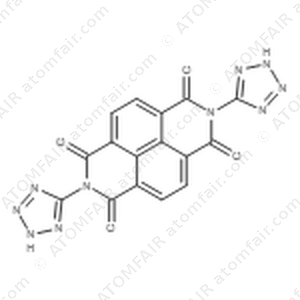 Benzo[lmn][3,8]phenanthroline-1,3,6,8(2H,7H)-tetrone, 2,7-bis(2H-tetrazol-5-yl) (CAS: 429693-19-6)