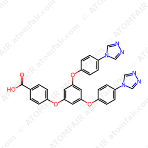 4-(3,5-bis(4-(4H-1,2,4-triazol-4-yl)phenoxy)phenoxy)benzoic acid (CAS: N/A)