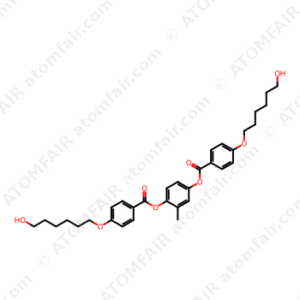 Benzoic acid, 4-[(6-hydroxyhexyl)oxy]-, 1,1'-(2-methyl-1,4-phenylene) ester (CAS: 850373-84-1)