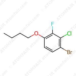 1-bromo-4-butoxy-2-chloro-3-fluorobenzene (CAS: N/A)