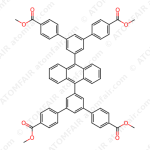 [1,1':3',1''-Terphenyl]-4,4''-dicarboxylic acid, 5',5''''-(9,10-anthracenediyl)bis-, 4,4'',4''',4'''''-tetramethyl ester (CAS: 1449506-04-0)