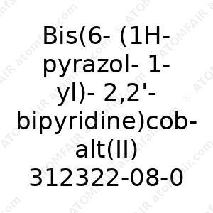 Bis(6-(1H-pyrazol-1-yl)-2,2'-bipyridine)cobalt(II) bis(hexafluorophosphate), mixture of stereoisomers (CAS: 312322-08-0)