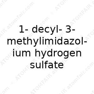 1-decyl-3-methylimidazolium hydrogen sulfate (CAS: N/A)