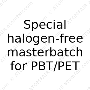 Special halogen-free masterbatch for PBT/PET (CAS: N/A)