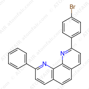1,10-Phenanthroline, 2-(4-bromophenyl)-9-phenyl (CAS: 197442-25-4)