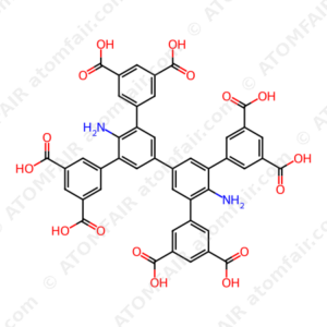 4'',6'-Diamino-5',5''-bis(3,5-dicarboxyphenyl)-[1,1':3',1'':3'',1'''-quaterphenyl]-3,3''',5,5'''-tetracarboxylic acid (CAS: 2055593-90-1)