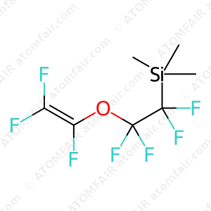 1,1,2,2,4,5,5-Heptafluoro-3-oxapent-4-enyl(trimethyl)silane (CAS: 2149590-60-1)