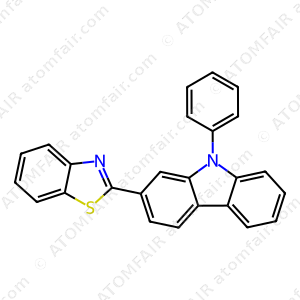 2-(N-phenyl-2-carbazolyl)benzothiazole (CAS: 1445416-81-8)