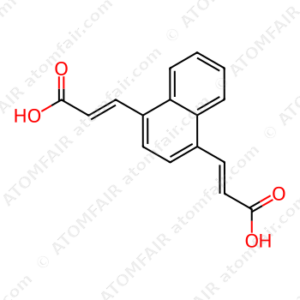 (2e,2'e)-3,3'-(Naphthalene-1,4-diyl)diacrylic acid (CAS: 341556-83-0)