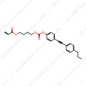 4-(((4-((4-propylphenyl)ethynyl)phenoxy)carbonyl)oxy)butyl acrylate (CAS: 1422048-67-6)