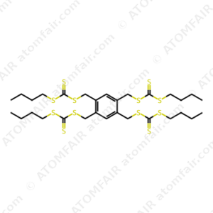 C,C',C'',C''''-[1,2,4,5-Benzenetetrayltetrakis(methylene)] tetrakis(C-butyl carbonotrithioate) (CAS: 1313038-04-8)