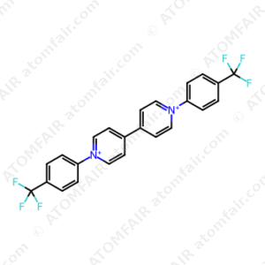 1,1'-Bis(4-(trifluoromethyl)phenyl)-[4,4'-bipyridine]-1,1'-diium (CAS: 2639670-64-5)