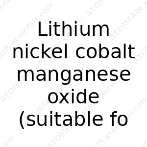 Lithium nickel cobalt manganese oxide (suitable for medium and small lithium-ion batteries) (CAS: N/A)