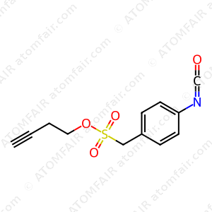 3-Butyn-1-yl 4-isocyanatobenzenemethanesulfonate (CAS: 2247550-68-9)