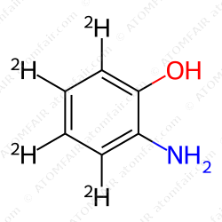 Phen-2,3,4,5-d4-ol, 6-amino (CAS: 121887-11-4)
