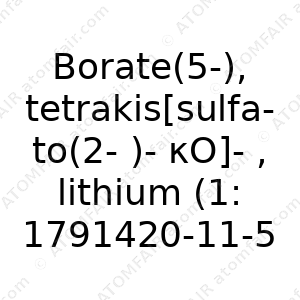 Borate(5-), tetrakis[sulfato(2-)-κO]-, lithium (1:5) (CAS: 1791420-11-5)