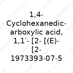 1,4-Cyclohexanedicarboxylic acid, 1,1′-[2-[(E)-[2-(2-benzothiazolyl)-2-[2-(2-methoxyethoxy)ethyl]hydrazinylidene]methyl]-1,4-phenylene] 4,4′-bis[4-[[6-[(1-oxo-2-propen-1-yl)oxy]hexyl]oxy]phenyl] ester, (trans,trans)- (ACI) (CAS: 1973393-07-5)