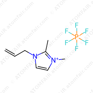 1H-Imidazolium, 1,2-dimethyl-3-(2-propen-1-yl)-, salt with 1,1,1-trifluoro-N-[(trifluoromethyl)sulfonyl]methanesulfonamide (1:1) (CAS: N/A)