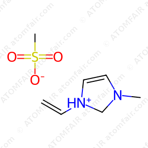 1H-Imidazolium, 1-ethenyl-3-methyl-, methanesulfonate (CAS: N/A)