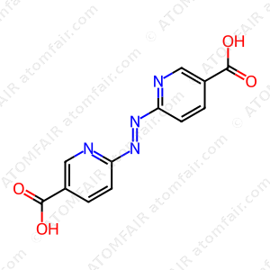 (E)-6,6'-(Diazene-1,2-diyl)dinicotinic acid (CAS: 1820882-41-4)