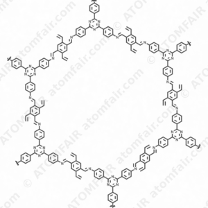 1,4-Benzenedicarboxaldehyde, 2,5-diethenyl-, polymer with 4,4′,4′′-(1,3,5-triazine-2,4,6-triyl)tris[benzenamine] (CAS: 2583842-59-3)