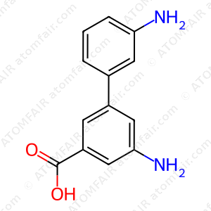 3-Amino-5-(3-aminophenyl)benzoic acid (CAS: 1261953-53-0)