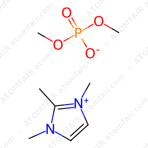 1,2,3-trimethylimidazolium dimethylphosphate (CAS: N/A)