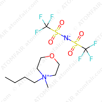 N-methyl ,butyl-Morpholinium bis((trifluoromethyl)sulfonyl)imide (CAS: N/A)