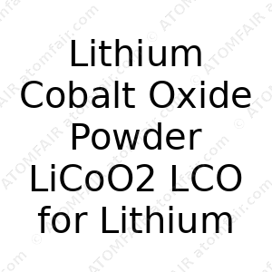 Lithium Cobalt Oxide Powder LiCoO2 LCO for Lithium Battery Cathode Material (CAS: N/A)