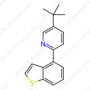 2-(Benzo[b]thiophen-4-yl)-5-tert-butylpyridine (CAS: 1350748-60-5)