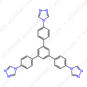 4H-1,2,4-Triazole, 4,4'-[5'-[4-(4H-1,2,4-triazol-4-yl)phenyl][1,1':3',1''-terphenyl]-4,4''-diyl]bis (CAS: 2213422-50-3)