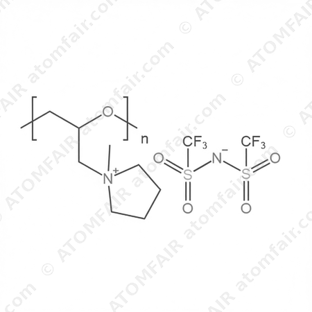 Poly-N-epoxypropyl-N-methylpiperidine bis(trifluoromethyl)sulfonyl imide salt (CAS: N/A)