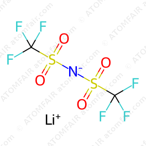 Lithium bis((trifluoromethyl)sulfonyl)azanide LiTFSI (CAS: 90076-65-6)