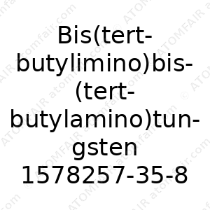 Bis(tert-butylimino)bis(tert-butylamino)tungsten (CAS: 1578257-35-8)