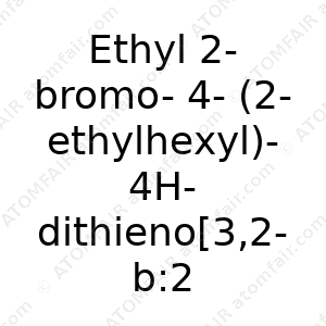 Ethyl 2-bromo-4-(2-ethylhexyl)-4H-dithieno[3,2-b:2',3'-d]pyrrole-3- carboxylate (CAS: N/A)