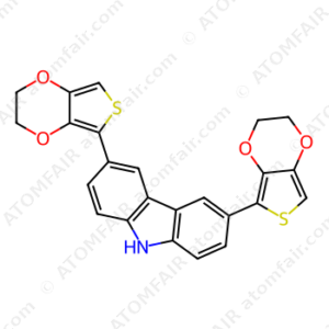 3,6-Bis(2,3-dihydrothieno[3,4-b][1,4]dioxin-5-yl)-9H-carbazole (CAS: N/A)