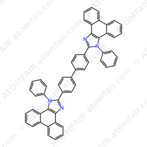 2,2'-[1,1'-Biphenyl]-4,4'-diylbis[1-phenyl-1H-phenanthro[9,10-d]imidazole (CAS: 1147081-46-6)