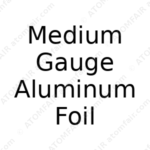 Medium Gauge Aluminum Foil (CAS: N/A)