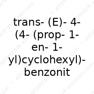 trans-(E)-4-(4-(prop-1-en-1-yl)cyclohexyl)benzonitrile (CAS: N/A)