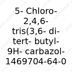 5-Chloro-2,4,6-tris(3,6-di-tert-butyl-9H-carbazol-9-yl)- isophthalonitrile (CAS: 1469704-64-0)