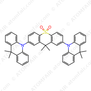 2,7-Bis(9,9-dimethylacridin-10(9H)-yl)-9,9-dimethyl-9H-thioxanthene-10,10-dioxide (CAS: 1877288-52-2)