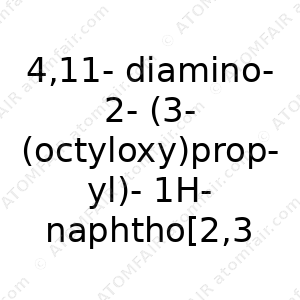 4,11-diamino-2-(3-(octyloxy)propyl)-1H-naphtho[2,3-f]isoindole-1,3,5,10(2H)-tetraone (CAS: N/A)